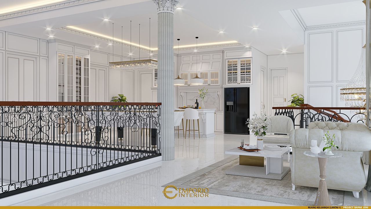 Desain Ruang Keluarga Interior Rumah Bapak Joni Di Padang 8487