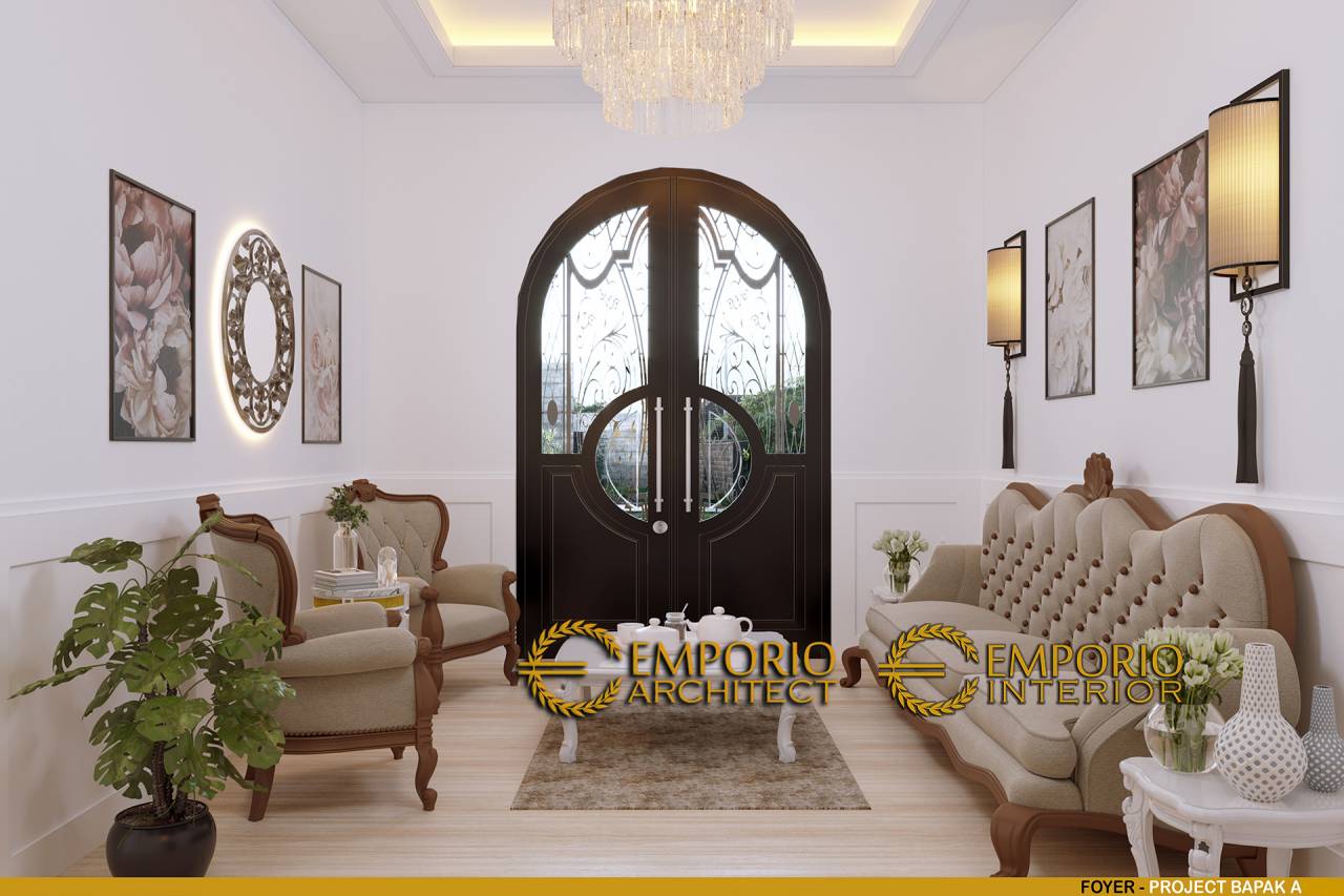 Desain Interior Rumah Classic 2 Lantai Bapak A Di Bintaro Jakarta