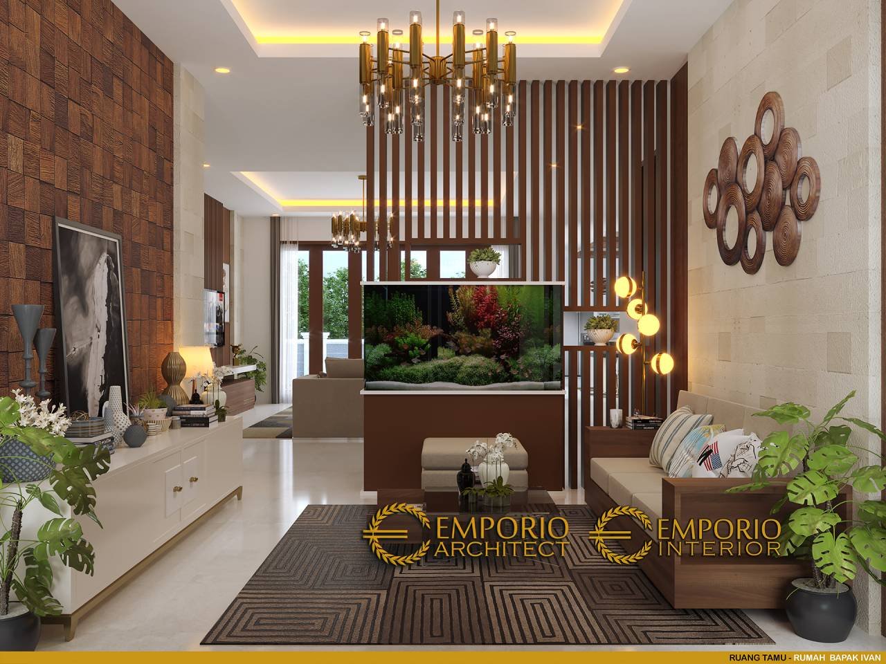 View Detail Desain Interior Rumah Modern 1 Lantai Bapak Ivan Di ... Portfolio Daryl