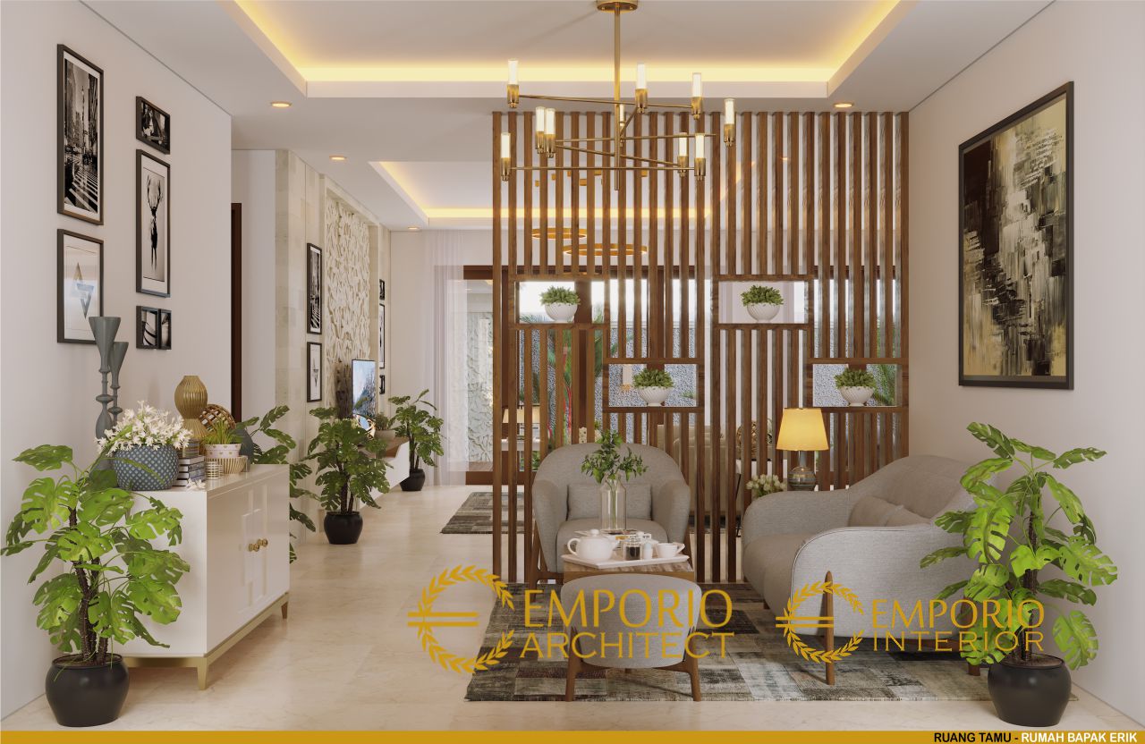 Desain Interior Rumah Villa Bali 15 Lantai Bapak Erik Di Pekanbaru Riau